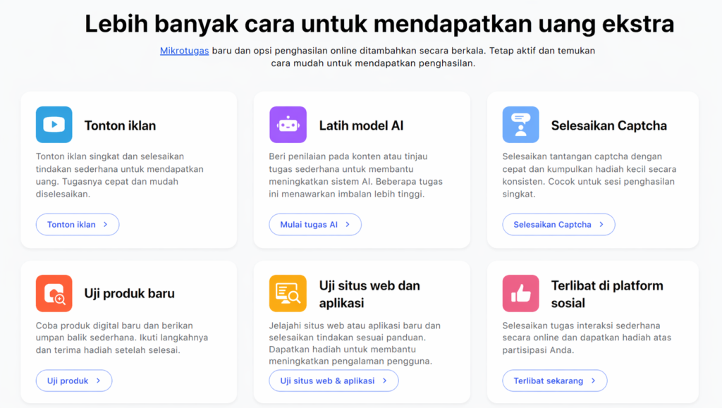 Cara Menghasilkan Uang di JumpTask: Tugas Sederhana & Opsi Penghasilan Pasif